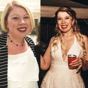 before and after photo