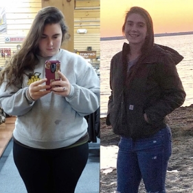 before and after photo